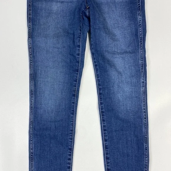Madewell 10" Roadtripper High Rise Skinny Jeans Size 27 Medium Wash 28" Inseam - Picture 3 of 14